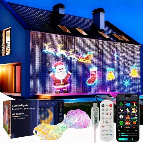 Smart led curtain - led, light